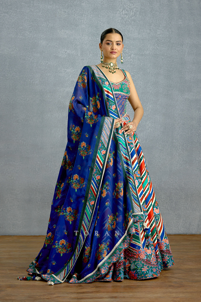 Mayurika Neelnaa Lehenga Set