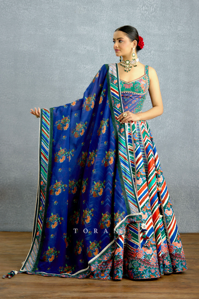 Mayurika Neelnaa Lehenga Set