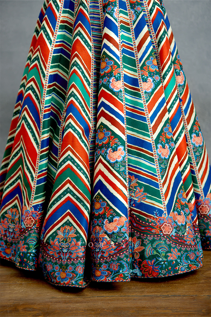 Mayurika Neelnaa Lehenga Set