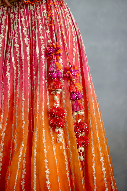 Meera Madhur Lehenga Set