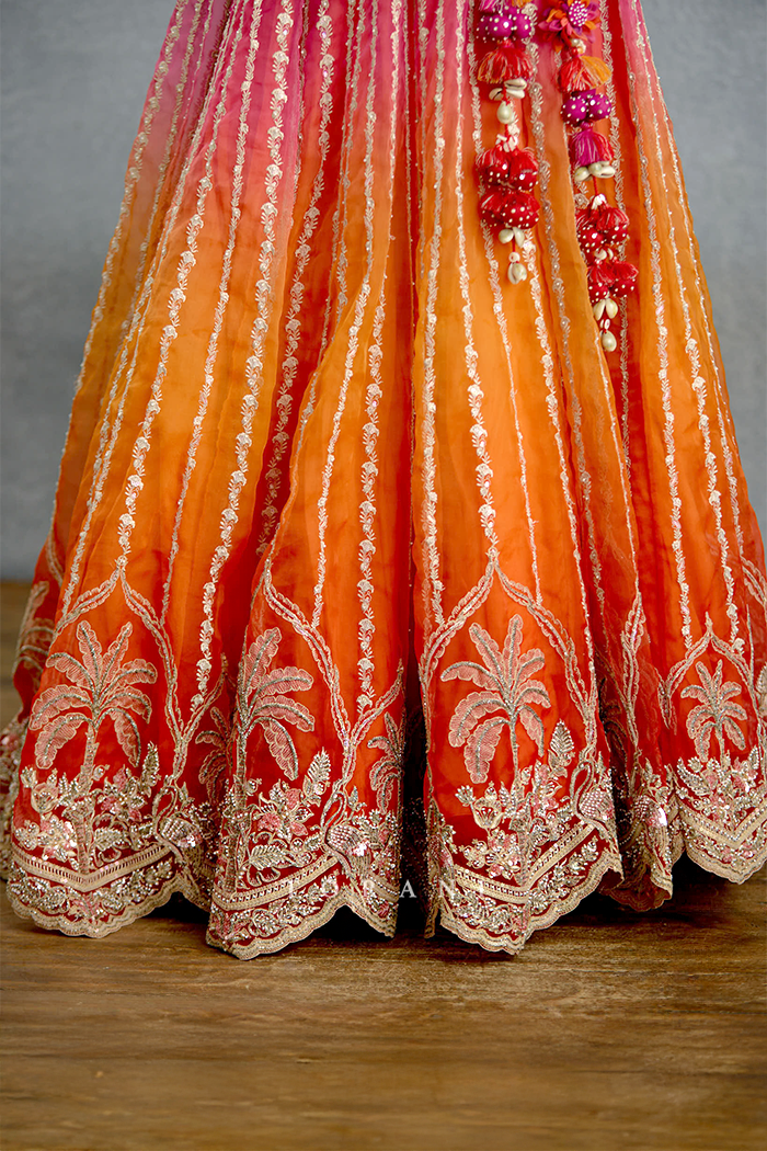 Meera Madhur Lehenga Set