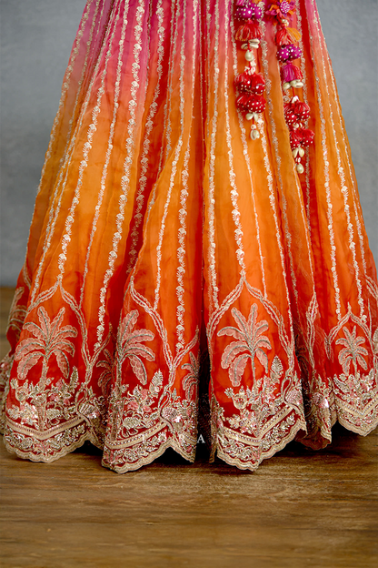 Meera Madhur Lehenga Set