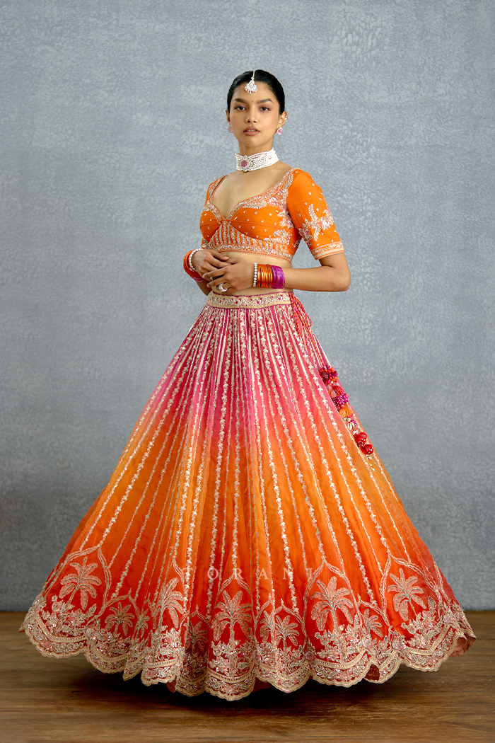 Meera Madhur Lehenga Set