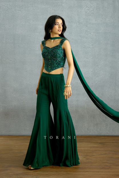 Zamrud Shaam Corset Set