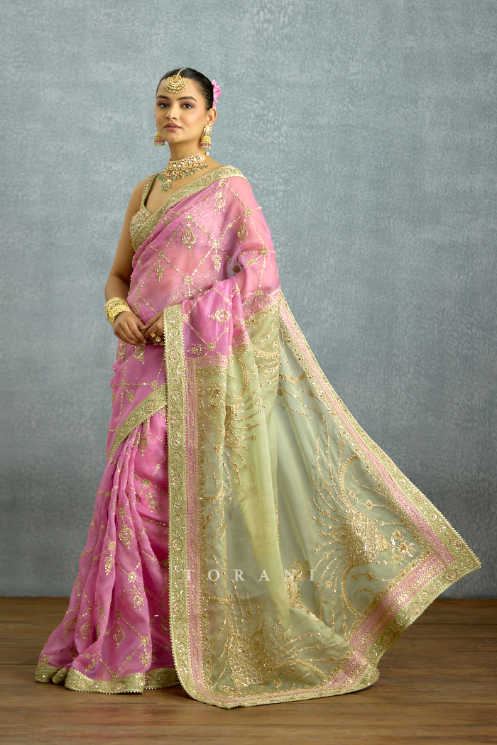 Sheesh Gul Malikaana Saree