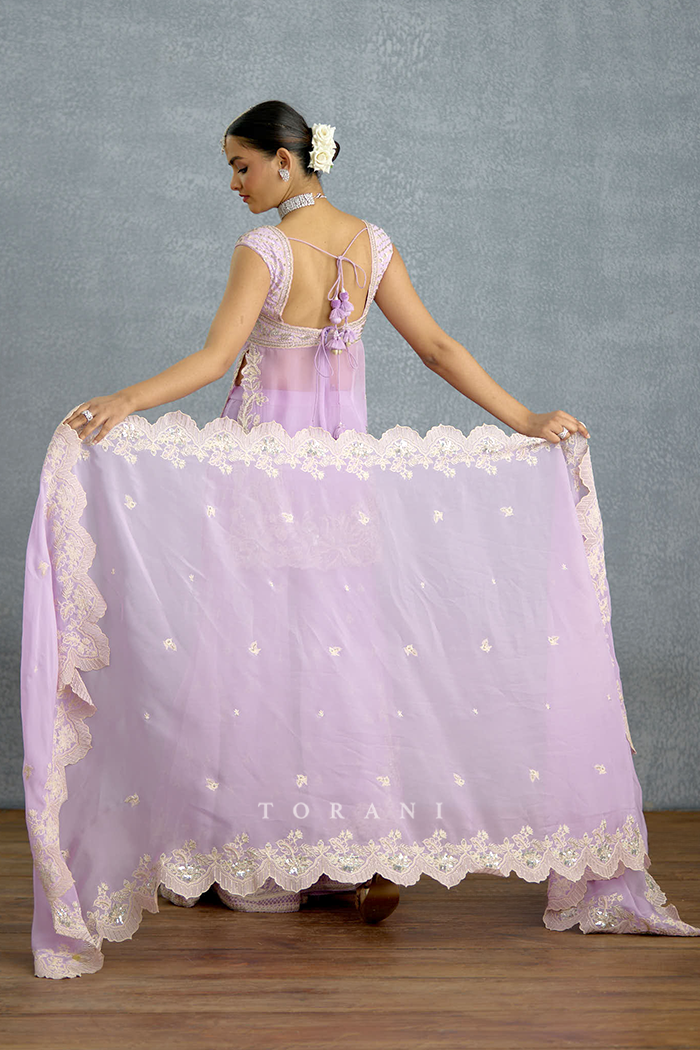 Nairika Chandra Sharara Set