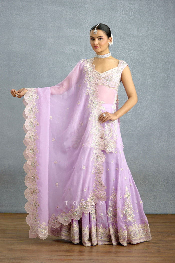 Nairika Chandra Sharara Set