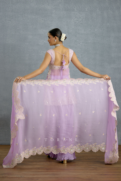 Nairika Chandra Sharara Set