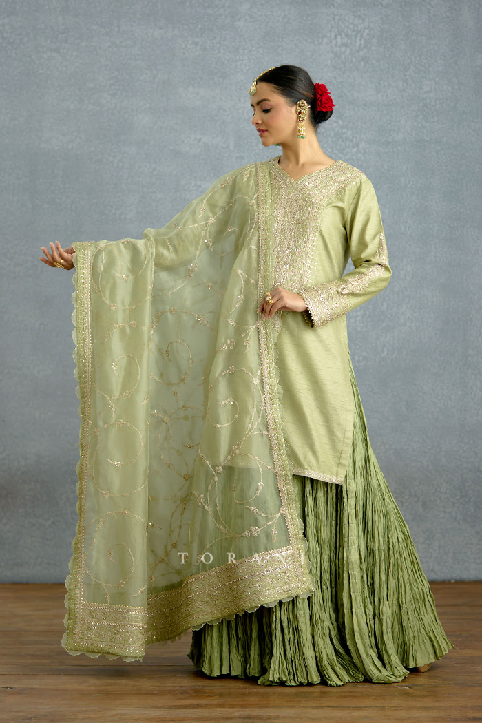 Pusta Noor Kurta Skirt Set