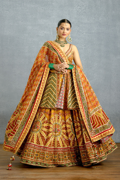 Kanak Patola Sharara Set