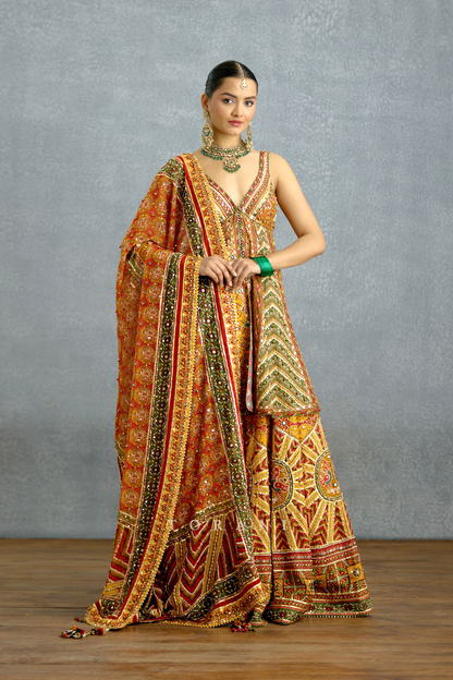 Kanak Patola Sharara Set