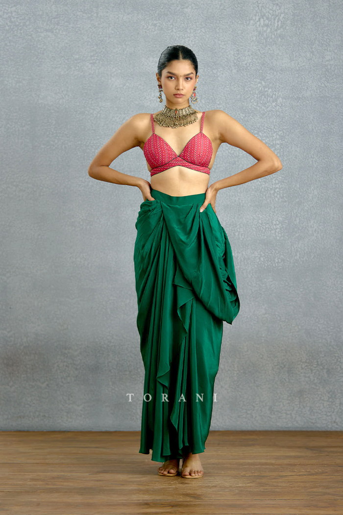 Harit Rasa Patola Bralette