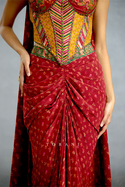 Laalima Suri Corset Set