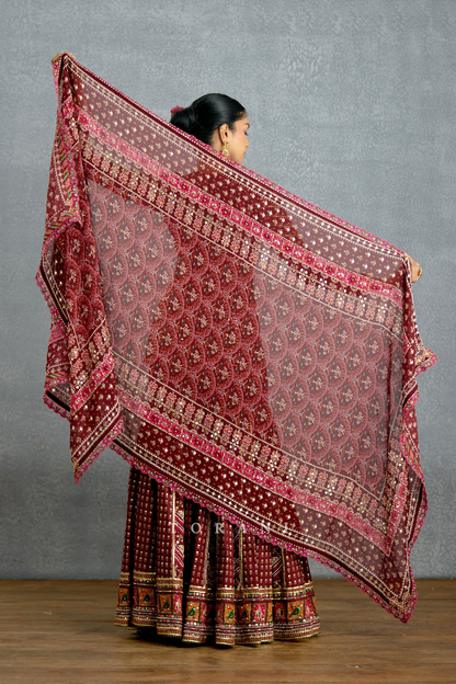 Zeenat Virasa Sharara Set