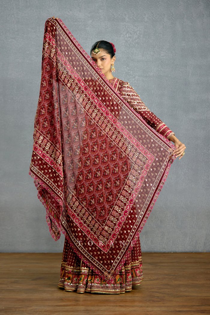 Zeenat Virasa Sharara Set