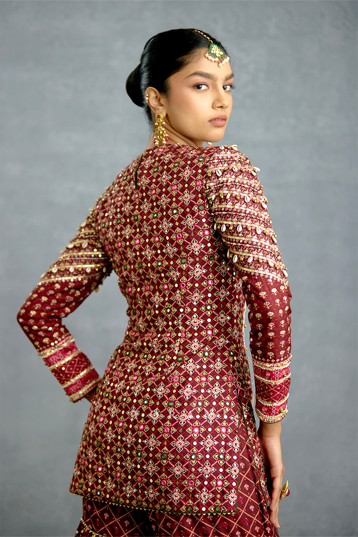 Zeenat Virasa Sharara Set