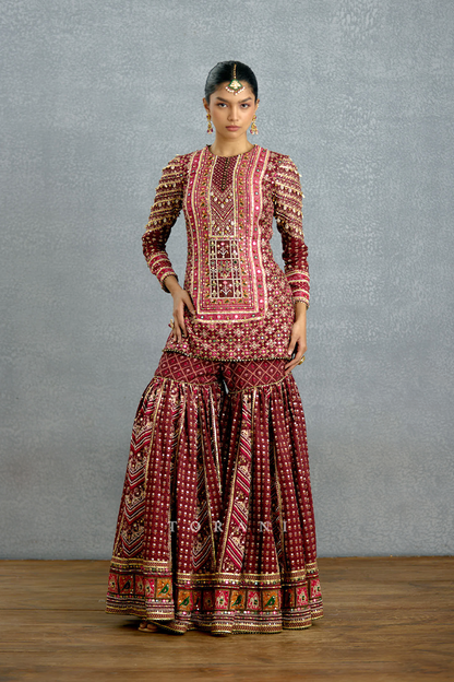 Zeenat Virasa Sharara Set