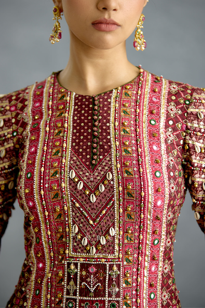 Zeenat Virasa Sharara Set