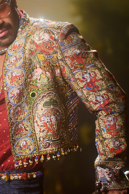 Vagh Vinayak Jacket Set