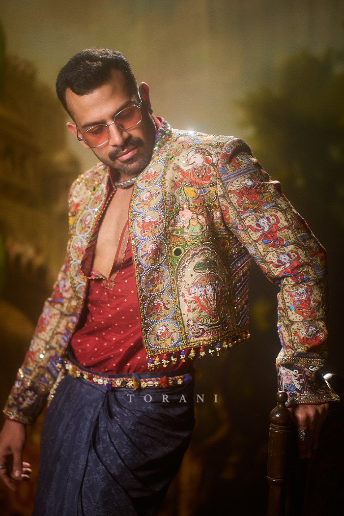 Vagh Vinayak Jacket Set