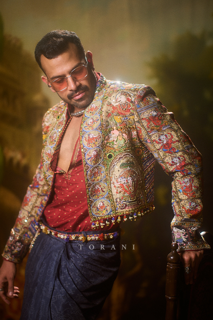 Vagh Vinayak Jacket Set