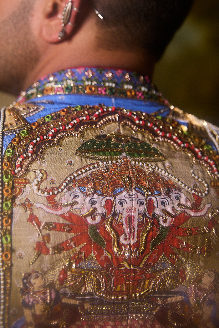Vagh Vinayak Jacket Set
