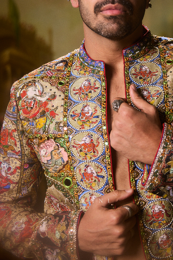 Vagh Vinayak Jacket Set