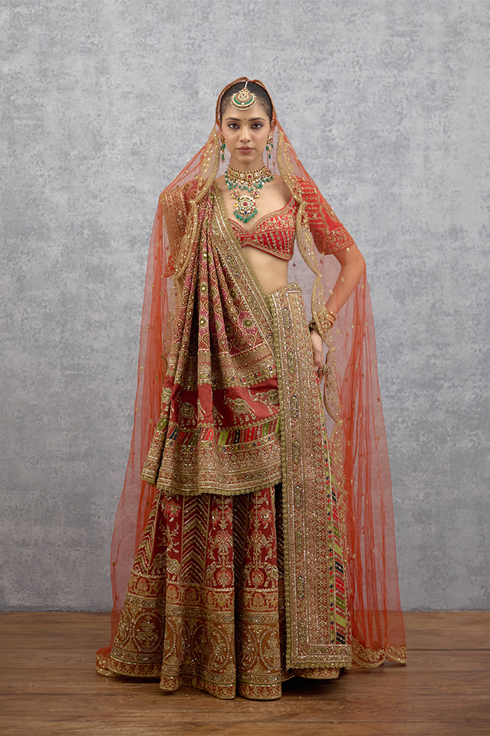 Lakshma Asma Lehenga Set
