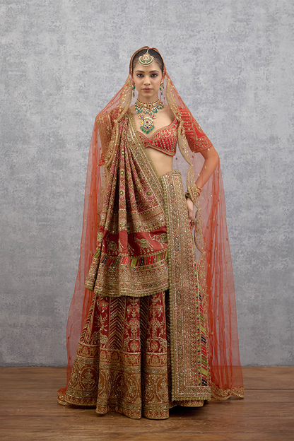 Lakshma Asma Lehenga Set