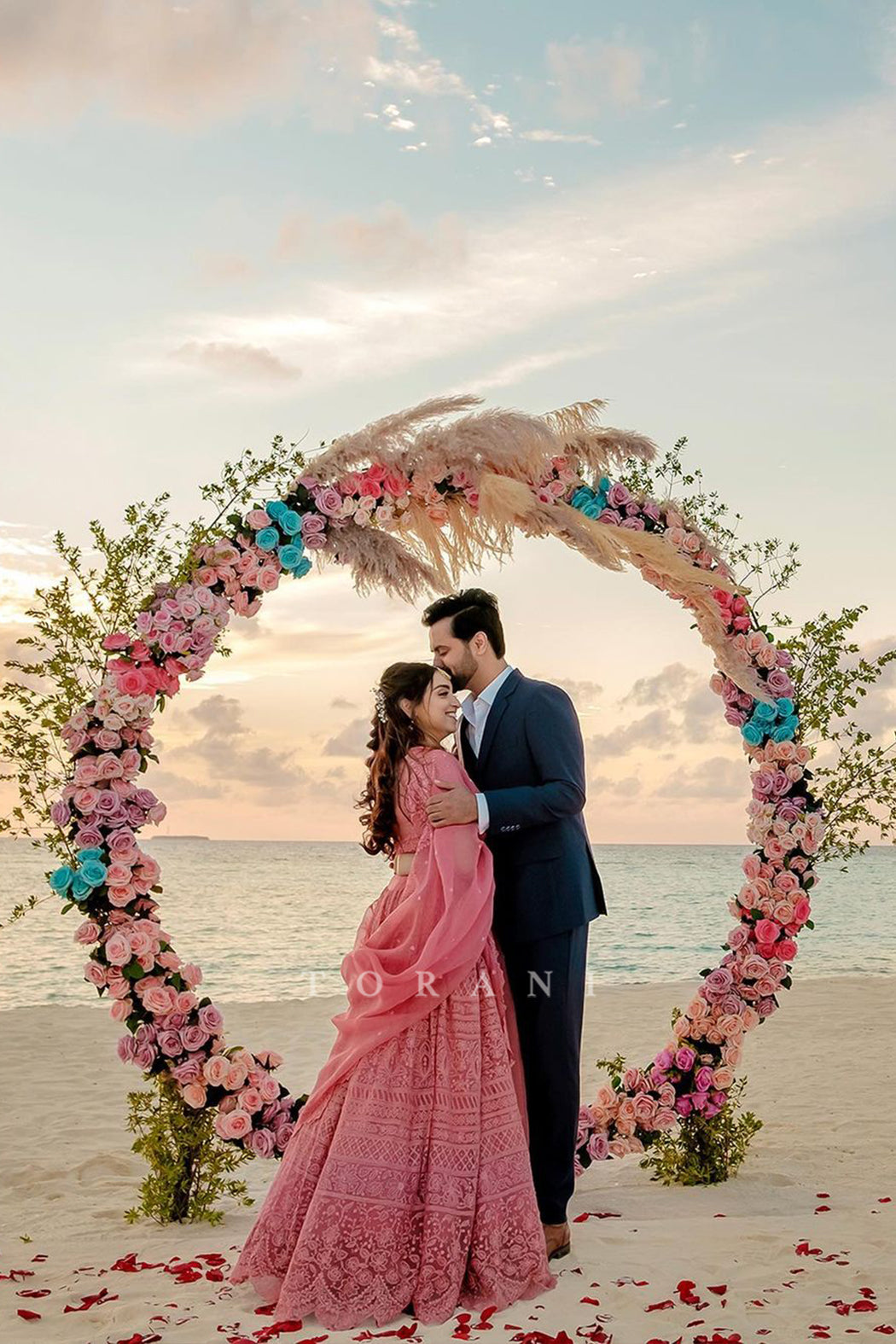 Disha Sharma in our Gulaab Advaita Lehenga Set