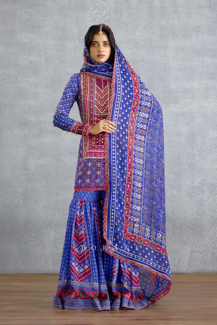 Niladri Atasi Sharara Set