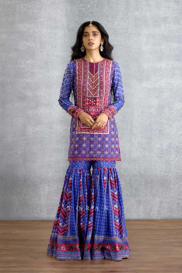 Niladri Atasi Sharara Set