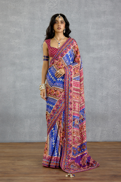 Niladri Gul Ena Saree