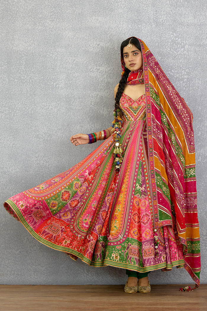 Rangili Anusha Anarkali Set