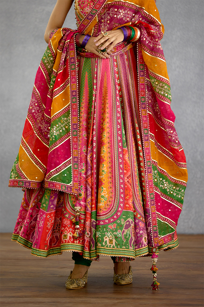 Rangili Anusha Anarkali Set