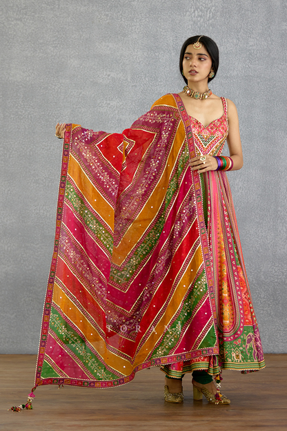 Rangili Anusha Anarkali Set