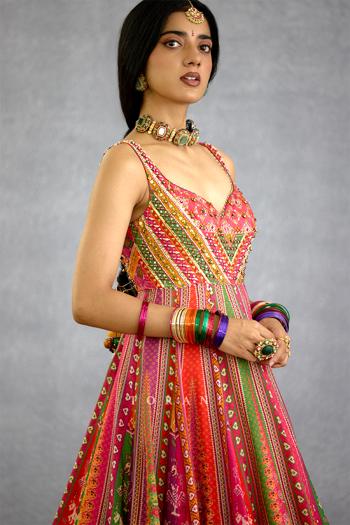 Rangili Anusha Anarkali Set