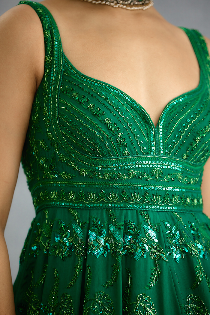 Parnabha Aruna Anarkali Set