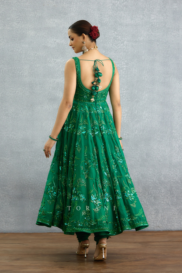 Parnabha Aruna Anarkali Set