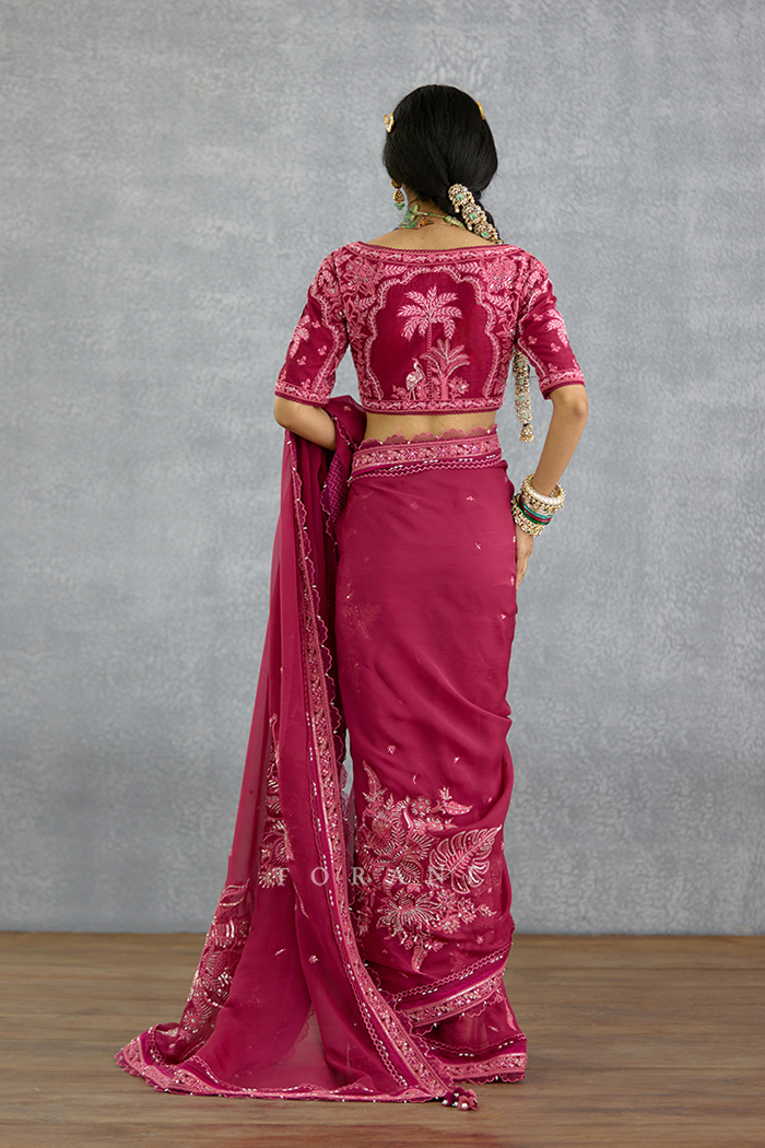 Padmaraga Pankhuri Blouse