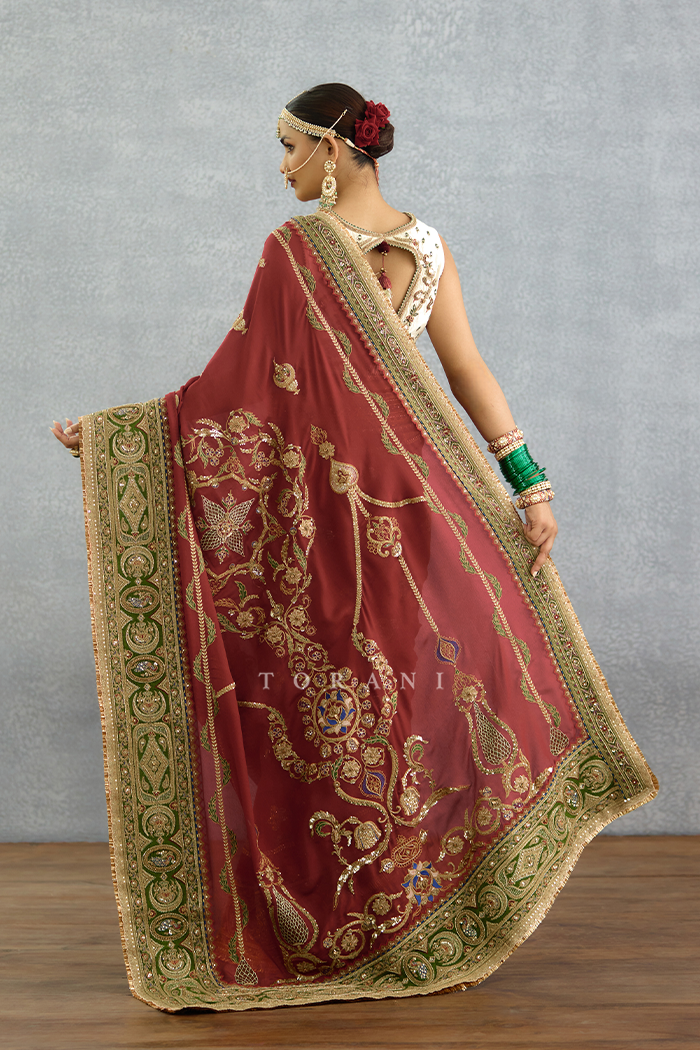 Zehra Neelat Aneeqa Saree Set