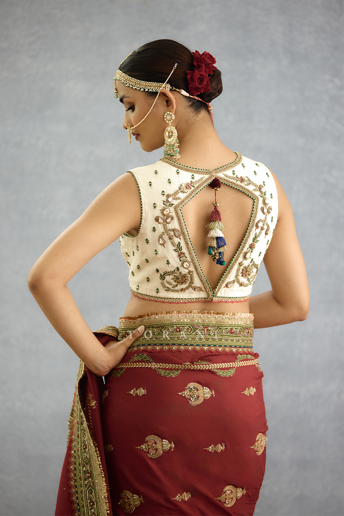 Zehra Neelat Aneeqa Saree Set