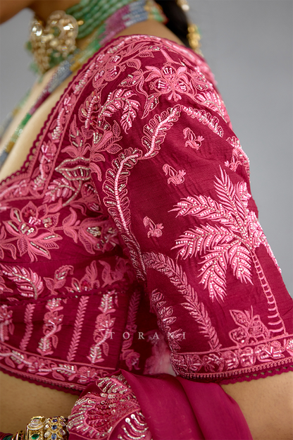 Padmaraga Pankhuri Blouse