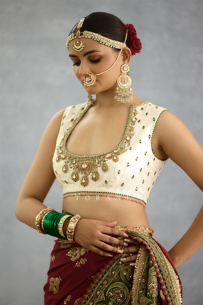 Zehra Neelat Aneeqa Saree Set