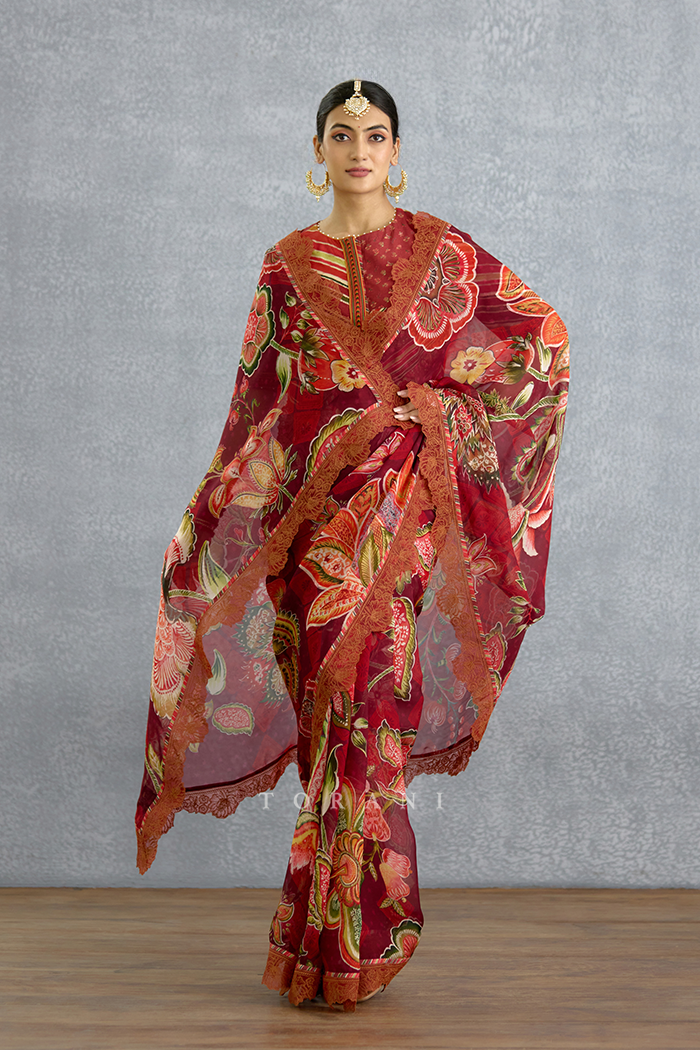 Laalima Kashvi Saree