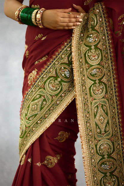 Zehra Neelat Aneeqa Saree Set