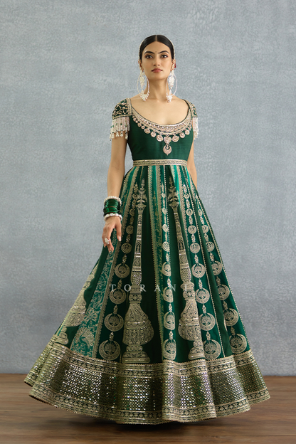 Yashm Azeeza Anarkali Set