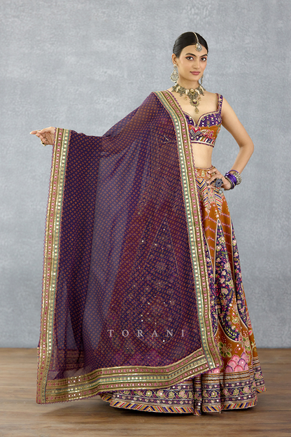 Komudika Kaavya Lehenga Set