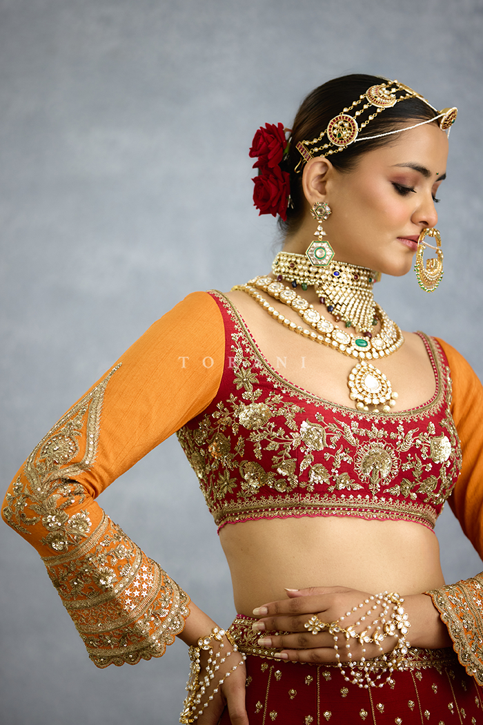 Zehra Zafrani Misba Blouse