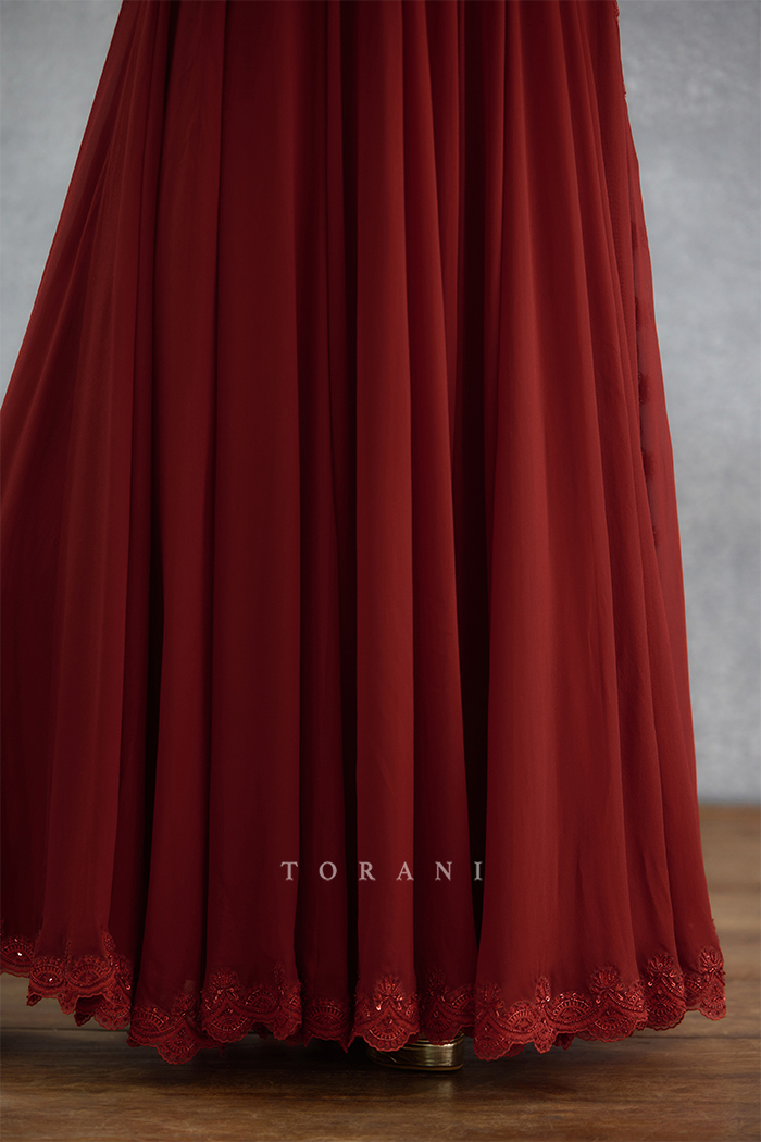 Laalima Prisha Anarkali Set